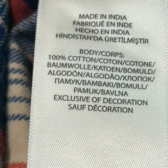 Polo Ralph Lauren Long Sleeve Plaid Flannel‎ Button-Down Shirt Size XL 18/20 - Picture 4 of 6